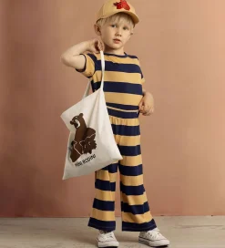 Mini Rodini Shoppers>Shopper - Camp Rodini - Offwhite m. Vilde dyr