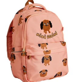 Mini Rodini Skoletasker|Skole|Skoletaske - Doggies - Pink