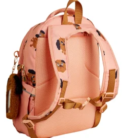 Mini Rodini Skoletasker|Skole|Skoletaske - Doggies - Pink