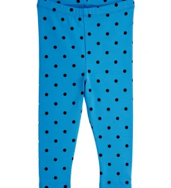 Børn Mini Rodini Leggings|Bodyer></noscript>Sæt - Leggings/Body l/æ - Polka Dots - Blå