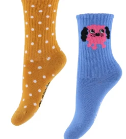 Børn Mini Rodini Strømper|Strømper - 7-pak - Doggie - Multi