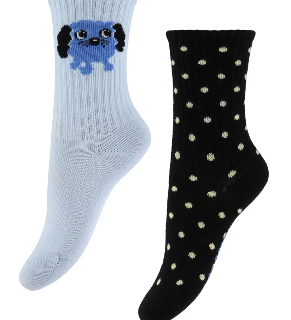 Børn Mini Rodini Strømper|Strømper - 7-pak - Doggie - Multi