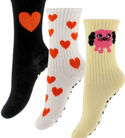 Børn Mini Rodini Strømper|Strømper - 3-pak - Doggie - Multi