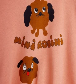 Børn Mini Rodini Sweatshirts|Sweatshirt - Doggies - Pink