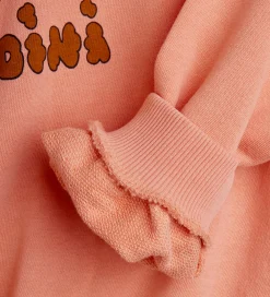 Børn Mini Rodini Sweatshirts|Sweatshirt - Doggies - Pink