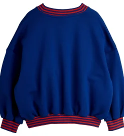 Børn Mini Rodini Sweatshirts|Sweatshirt - Striped Earth - Blå