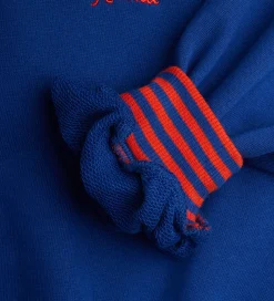 Børn Mini Rodini Sweatshirts|Sweatshirt - Striped Earth - Blå