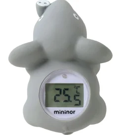 Mininor Termometer>Badetermometer - Elefant - Grå