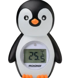 Mininor Termometer>Badetermometer - Pingvin - Sort/Hvid