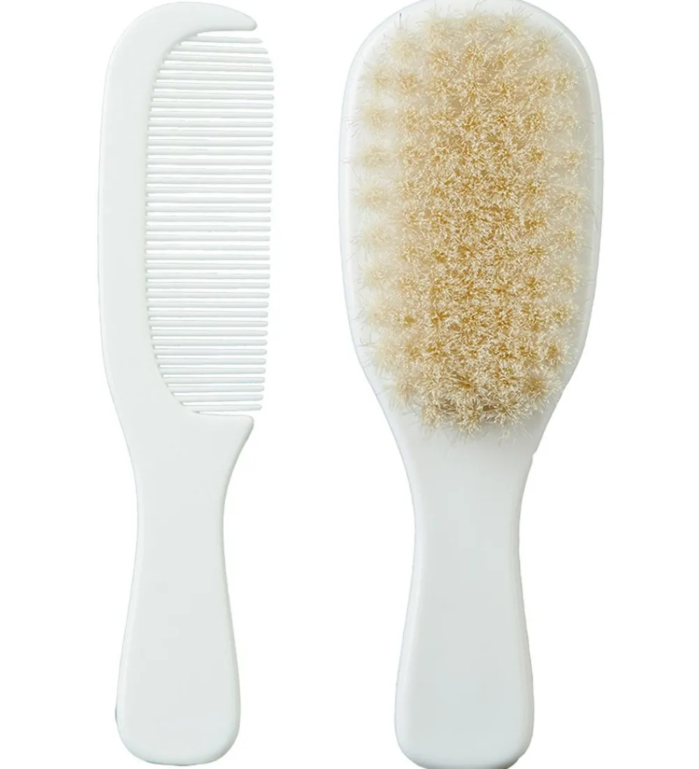Mininor Hårbørster|Kam og Hårbørste - Hvid