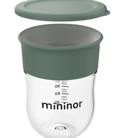 Mininor Kop Og Tudekop>Træningskop m. Låg - Training - 220 ml - Pilegrøn