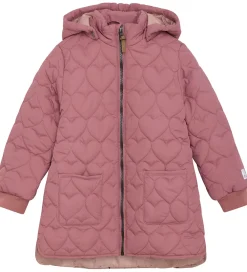 Børn Minymo Termotøj>- Termojakke - Lang - Withered Rose