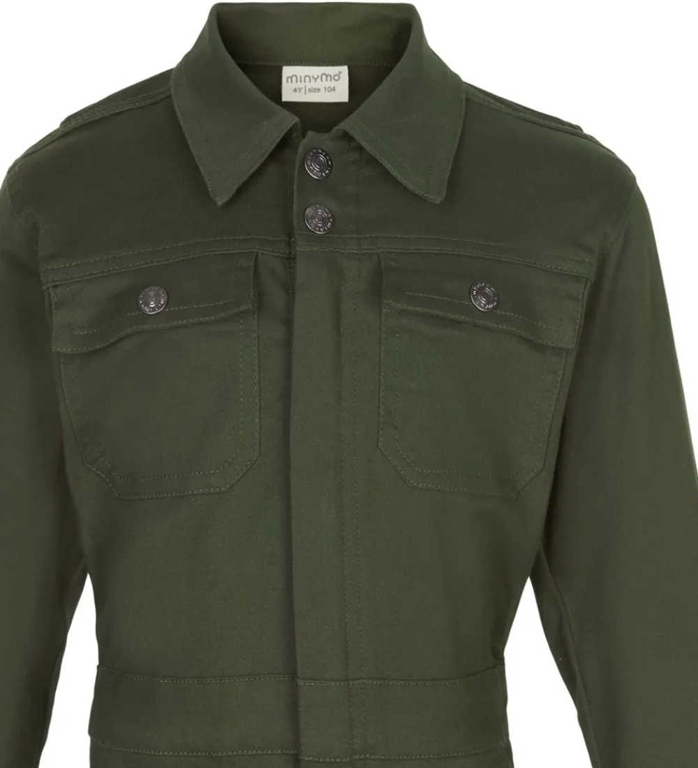 Børn Minymo Buksedragter|Arbejdsdragt - Forest Night