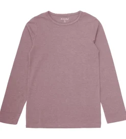 Børn Minymo Basis>Bluser - 2-pak - Elderberry/Rainy Day