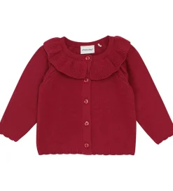 Børn Minymo Cardigans|Cardigan - Strik - Rio Red