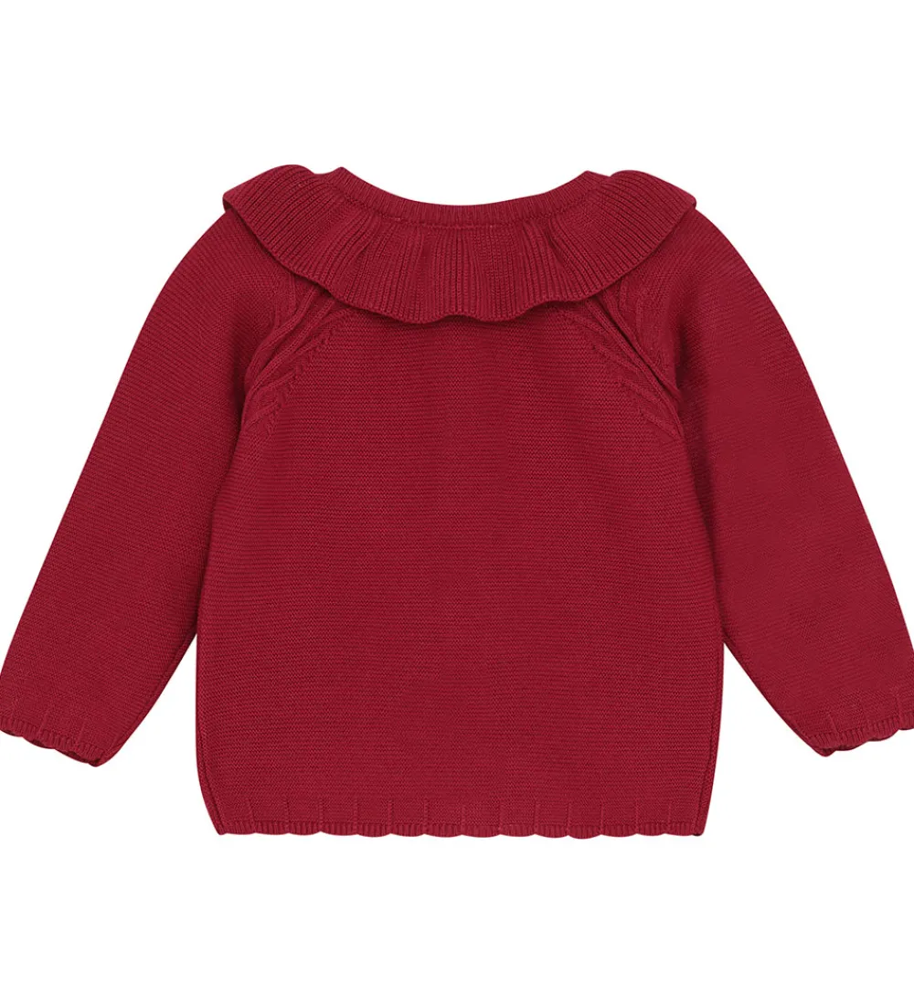 Børn Minymo Cardigans|Cardigan - Strik - Rio Red