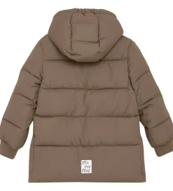 Børn Minymo Overgangsjakker|Dunjakker Og Dynejakker>Dynejakke - Lang - Caribou