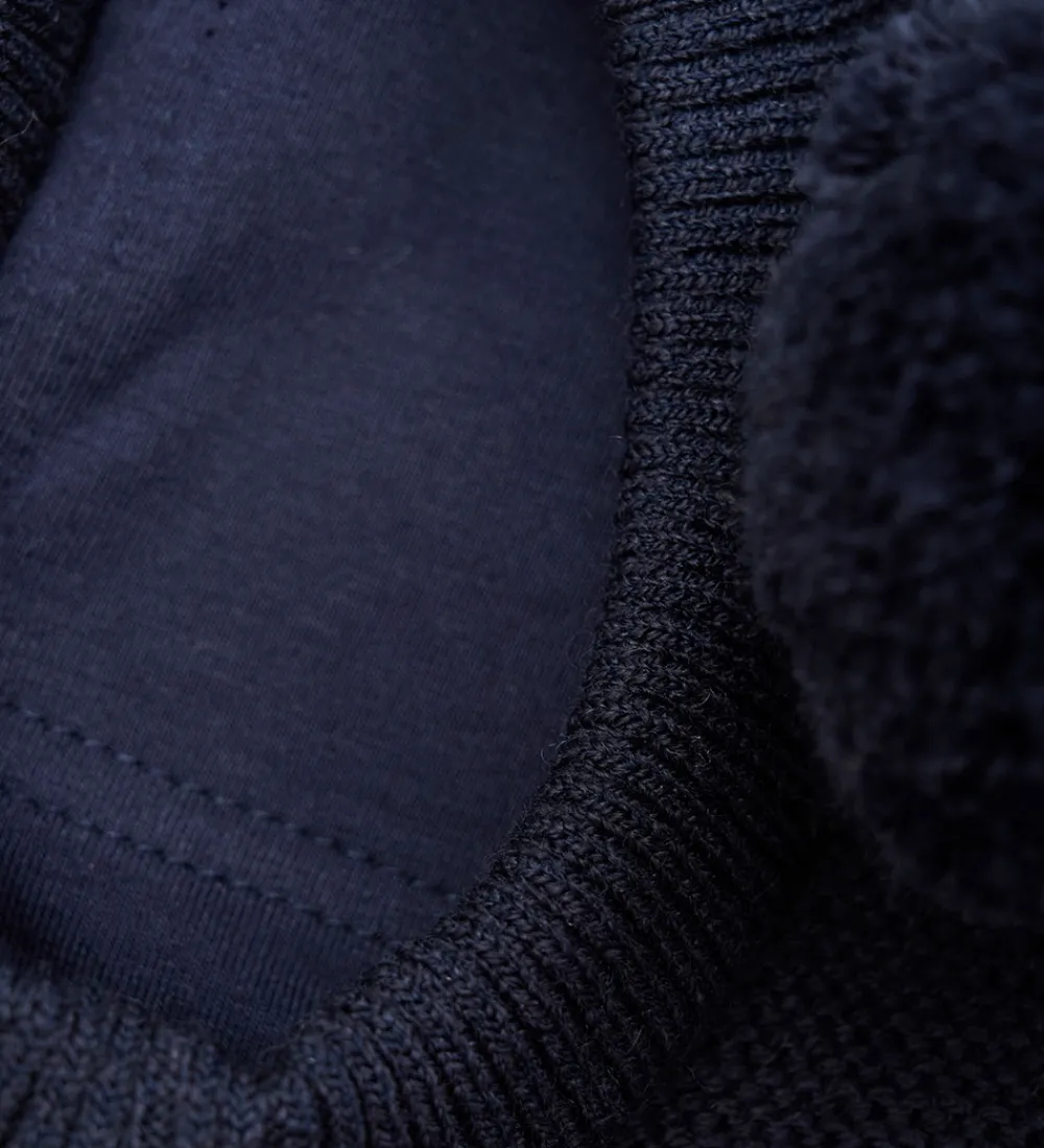 Børn Minymo Elefanthuer|Elefanthue - 2-lags - Uld/Polyakryl - Parisian Night