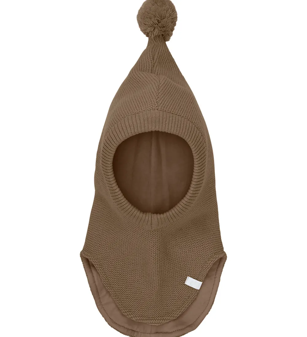 Børn Minymo Elefanthuer>Elefanthue - 2-lags - Uld/Polyakryl - Caribou