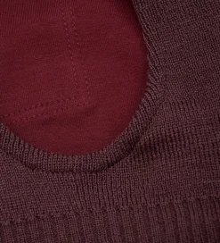 Børn Minymo Elefanthuer></noscript>Elefanthue - Uld/Akryl - 2-Lags - Catawba Grape