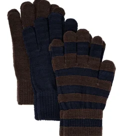 Børn Minymo Handsker Og Luffer|Handsker - 3-pak - Uld - Parisian Night
