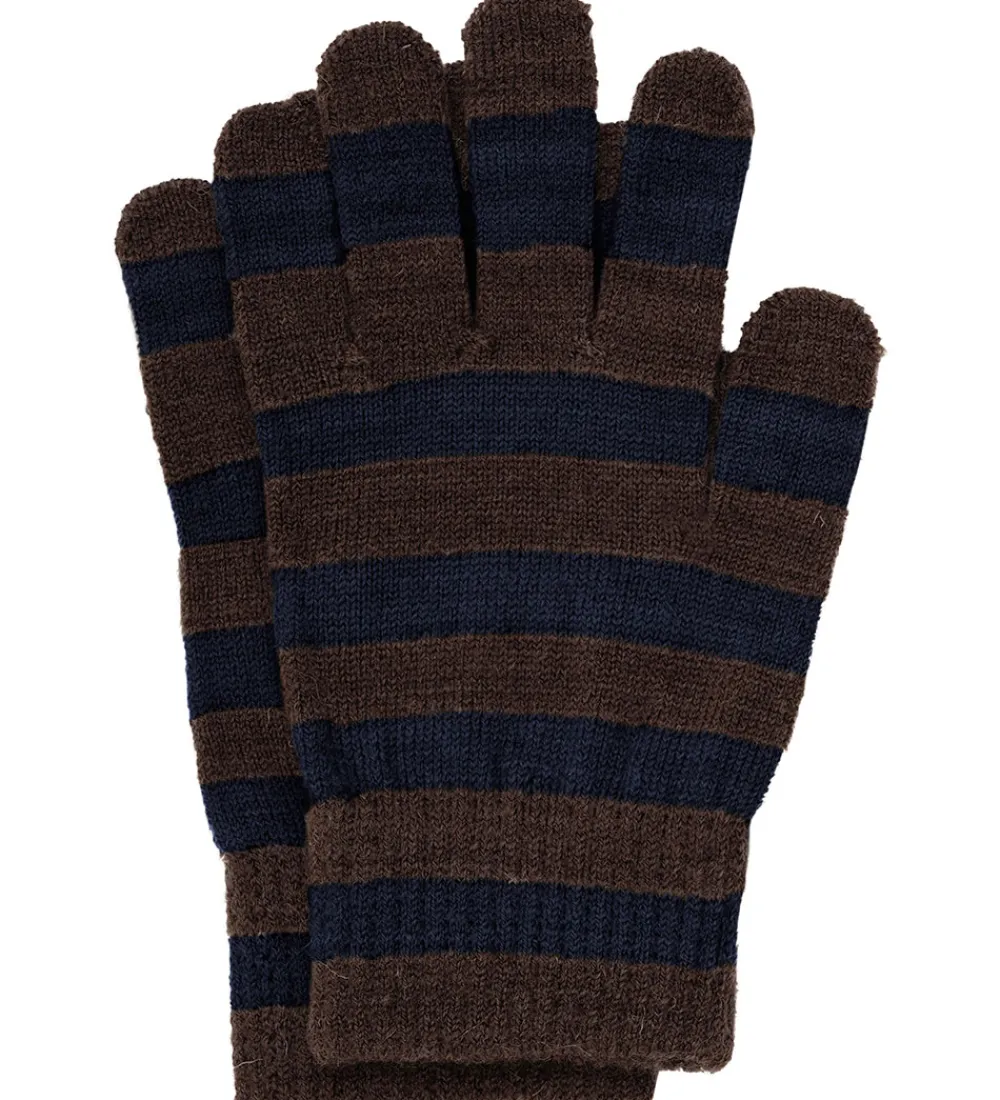 Børn Minymo Handsker Og Luffer|Handsker - 3-pak - Uld - Parisian Night