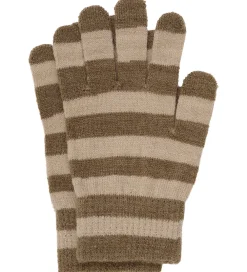 Børn Minymo Handsker Og Luffer>Handsker - 3-pak - Uld - Caribou