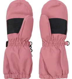 Børn Minymo Handsker Og Luffer>Handsker m. Fleece - Withered Rose