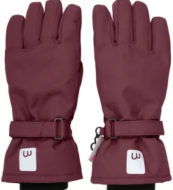 Børn Minymo Handsker Og Luffer>Hansker m. Fleece - Catawba Grape