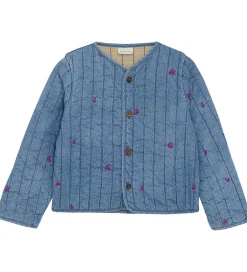 Børn Minymo Cardigans>Jakke - Quilt - Ombre Blue
