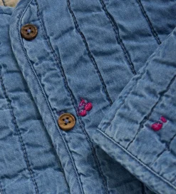 Børn Minymo Cardigans>Jakke - Quilt - Ombre Blue