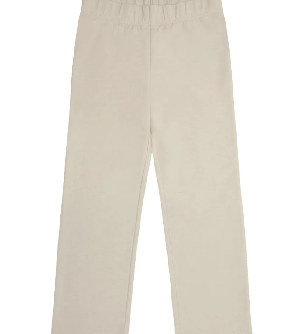 Børn Minymo Basis>Leggings m. Fleece - 2-pak - Elderberry/Rainy Day