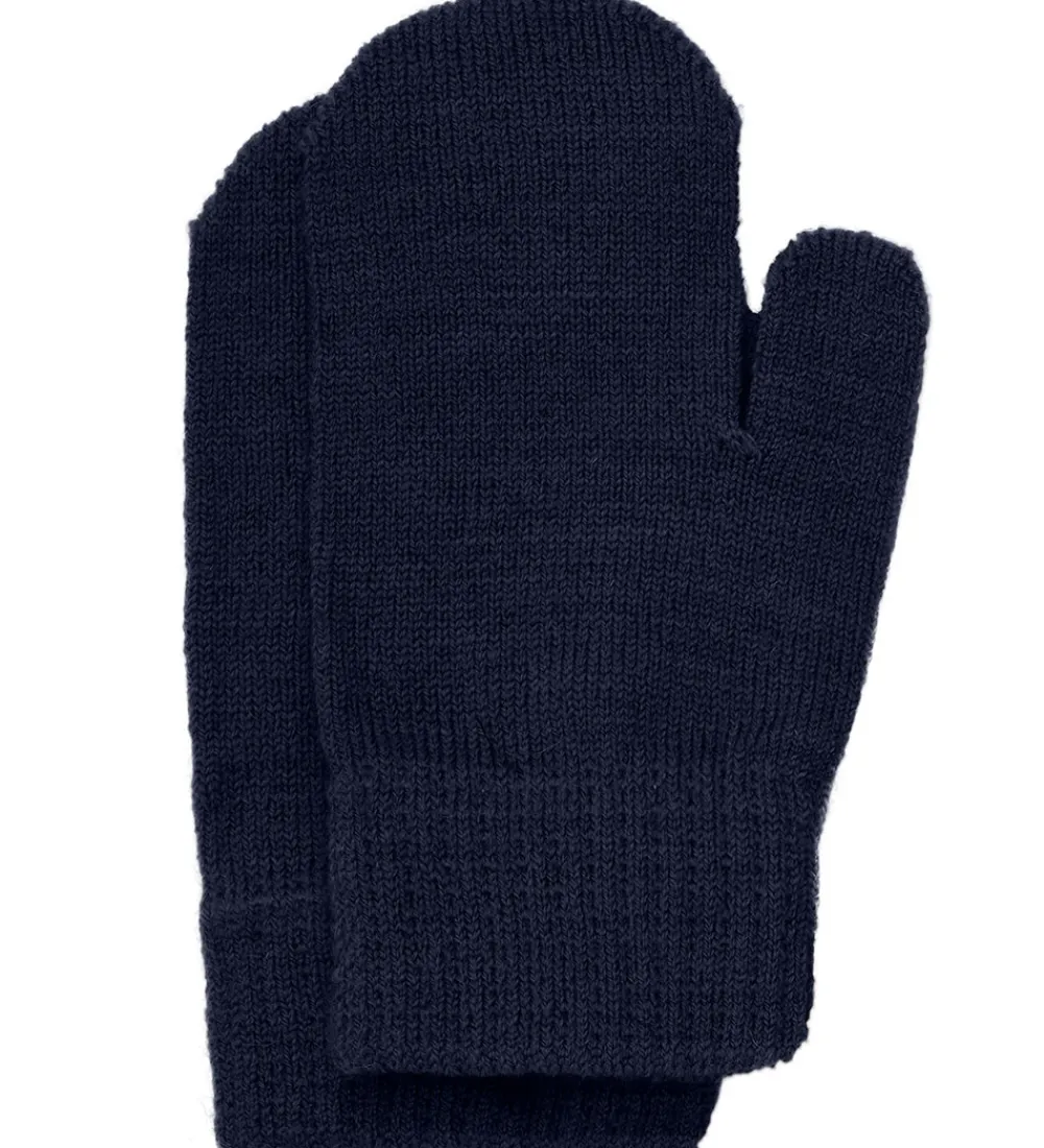 Børn Minymo Handsker Og Luffer>Luffer - 3-pak - Uld - Parisian Night