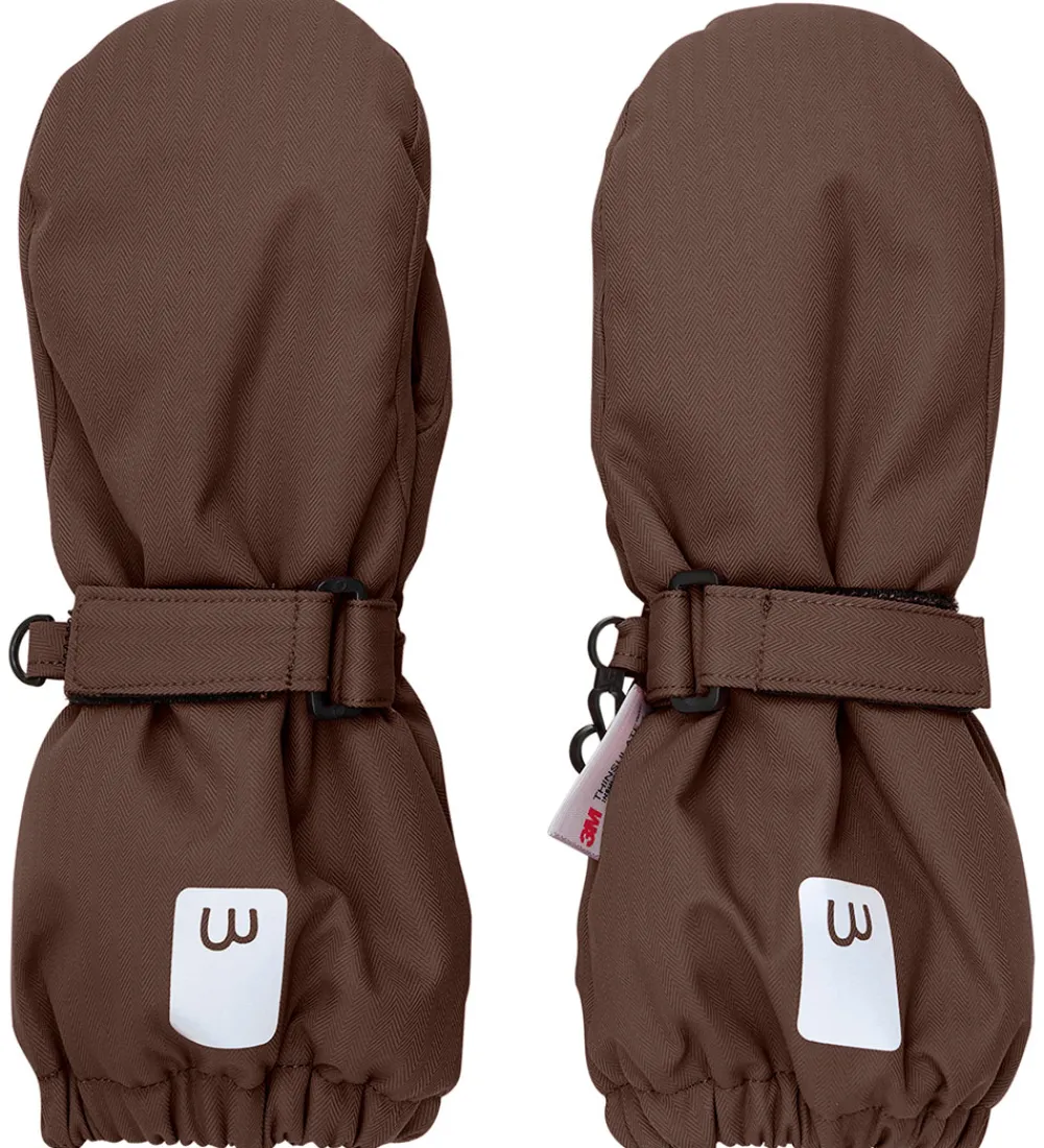 Børn Minymo Handsker Og Luffer|Luffer m. Fleece - Bracken