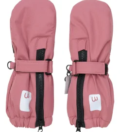 Børn Minymo Handsker Og Luffer>Luffer m. Fleece - Withered Rose
