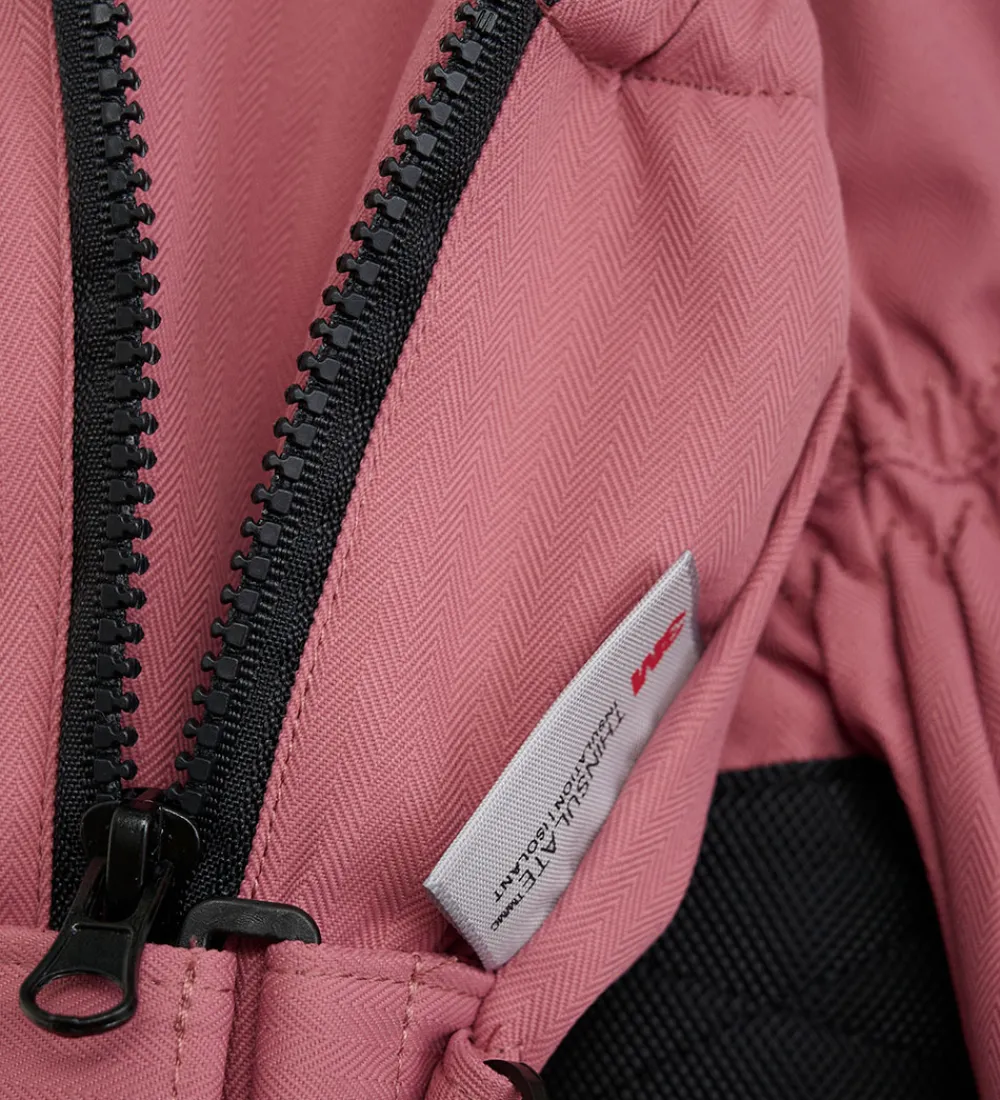 Børn Minymo Handsker Og Luffer>Luffer m. Fleece - Withered Rose