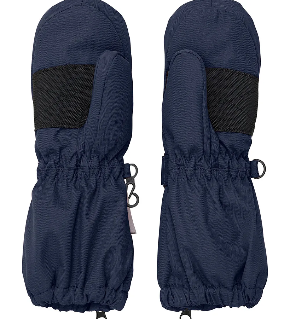 Børn Minymo Handsker Og Luffer>Lufferm. Fleece - Parisian Night