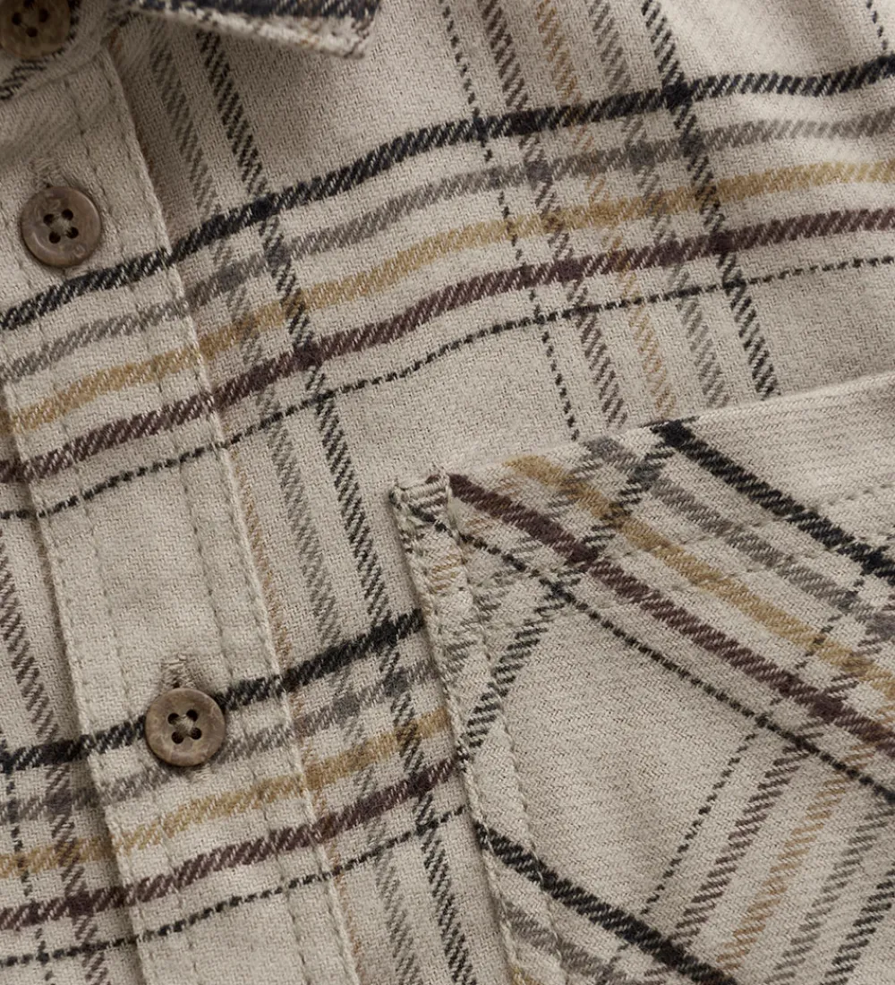 Børn Minymo Skjorter>Skjorte - Oxford Tan