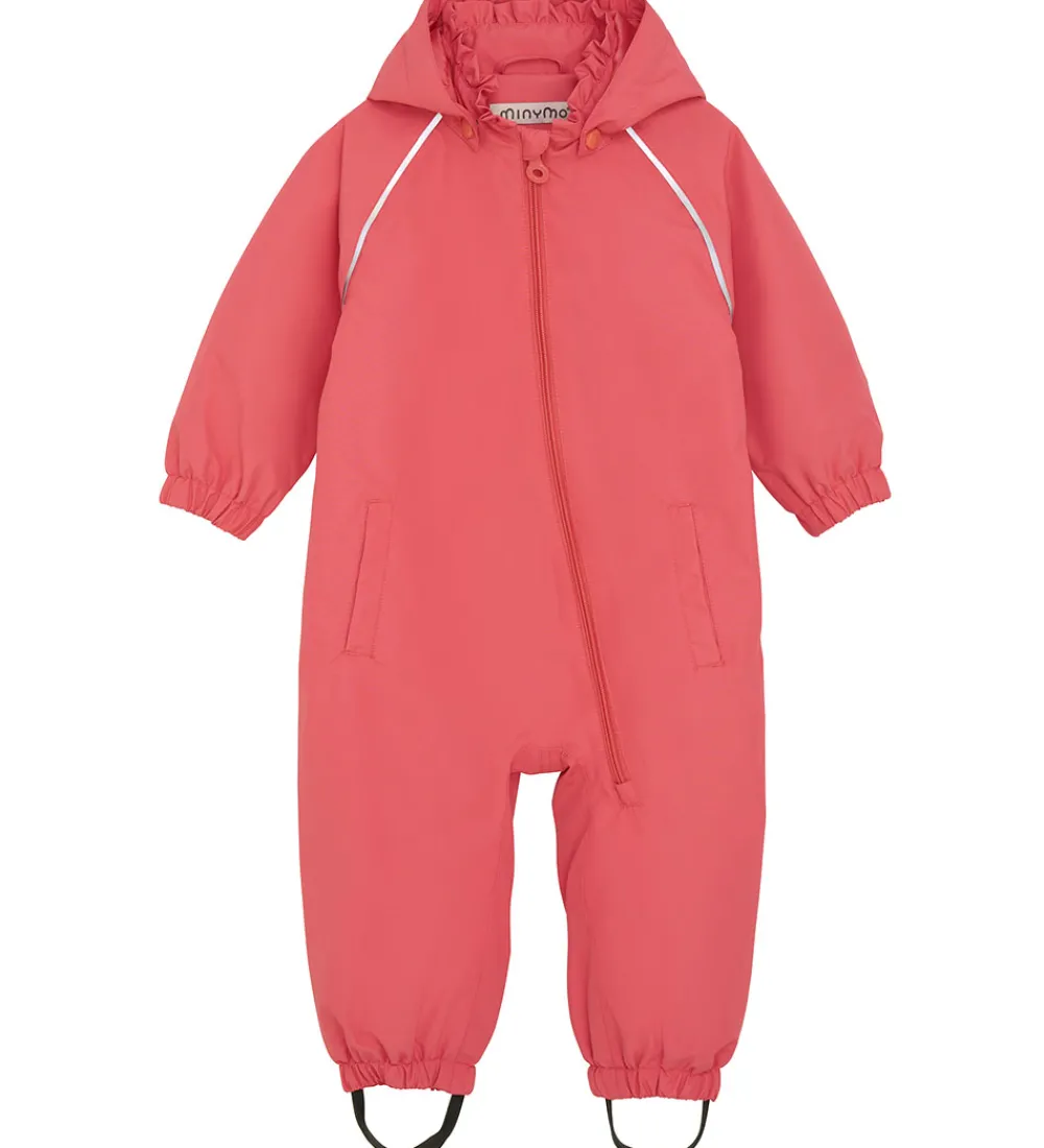 Børn Minymo Softshell>Softshelldragt - PE - Rose Of Sharon