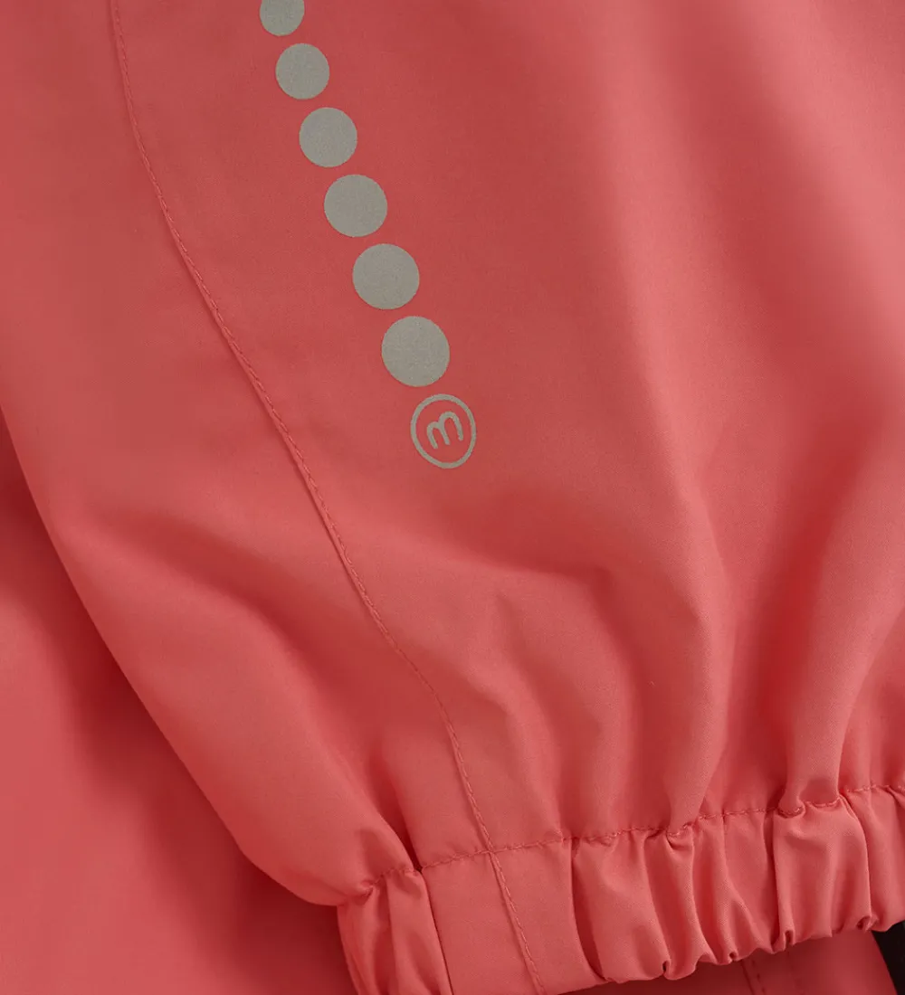 Børn Minymo Softshell>Softshelldragt - PE - Rose Of Sharon