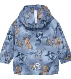 Børn Minymo Softshell>Softshelljakke - Flint Stone m. Print