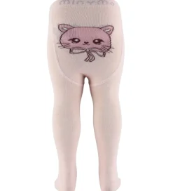 Børn Minymo Strømpebukser>Strømpebukser - Shell m. Kat