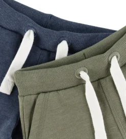 Børn Minymo Shorts Og Knickers|Basis></noscript>Sweatshorts - 2-pak - Vetiver