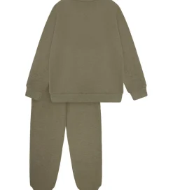 Børn Minymo Basis>Sweatsæt - Vetiver