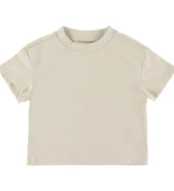 Børn Minymo Basis|T-shirts - Loose Fit - 2-pak - Vetiver