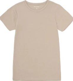 Børn Minymo Basis|T-shirts - 2-pak - Elderberry/Rainy Day