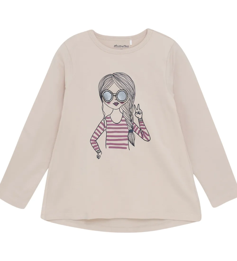 Børn Minymo Tunikaer>Tunika - Smoke Gray