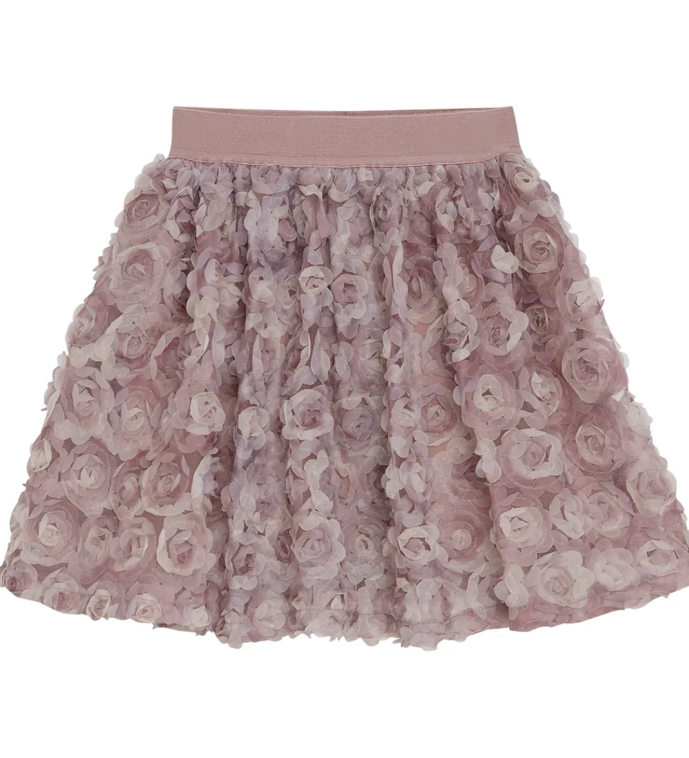Børn Minymo Nederdele|Tylnederdel - Woodrose m. Blomster