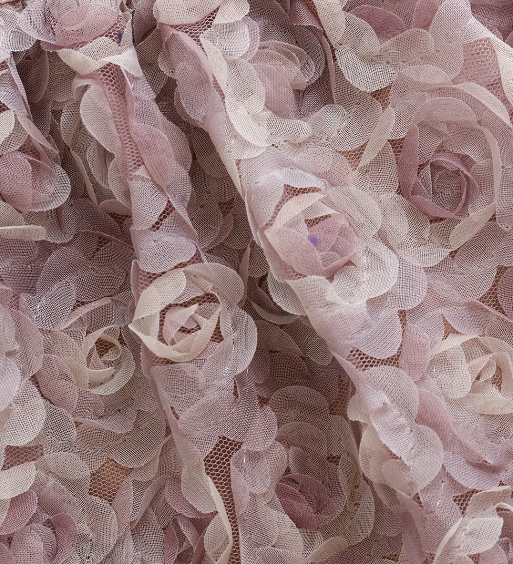 Børn Minymo Nederdele|Tylnederdel - Woodrose m. Blomster