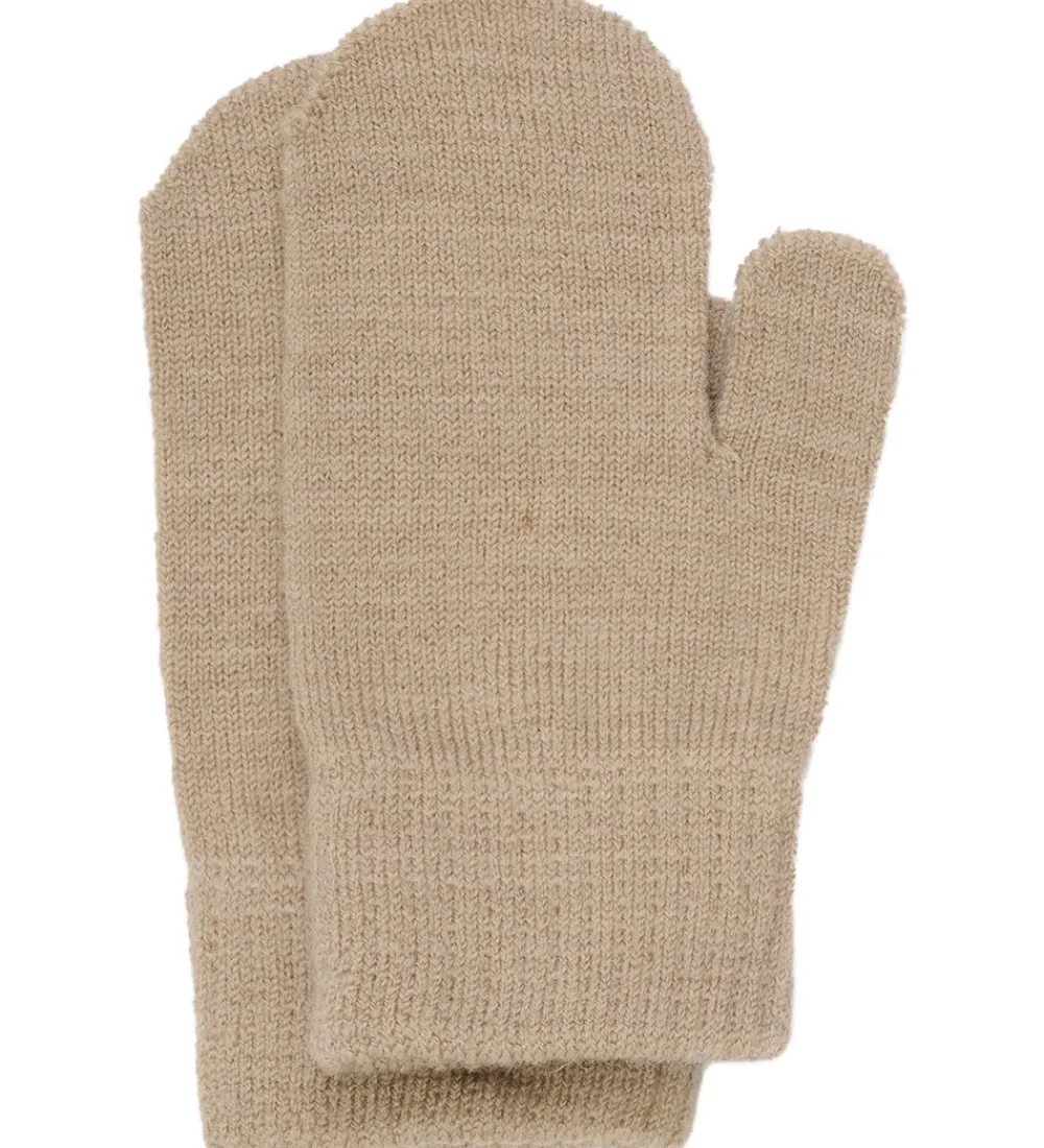 Børn Minymo Handsker Og Luffer|Minyno Luffer - 3-pak - Uld - Caribou